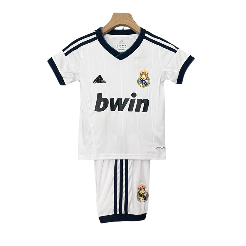 Kit Infantil Real Madrid I 12/13 - Retrô