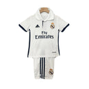 CAMISETA REAL MADRID I 16/17 CONJUNTO INFANTIL RETRÔ - TIENDA DEL JUGADOR