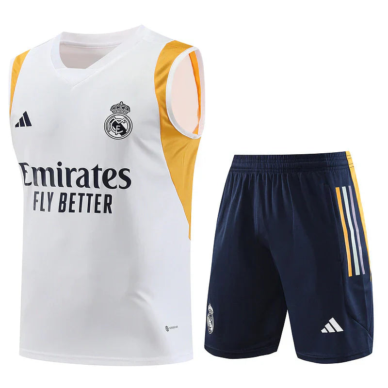 CONJUNTO SIN MANGAS REAL MADRID ENTRENAMIENTO II 23/24 Masculina - TIENDA DEL JUGADOR