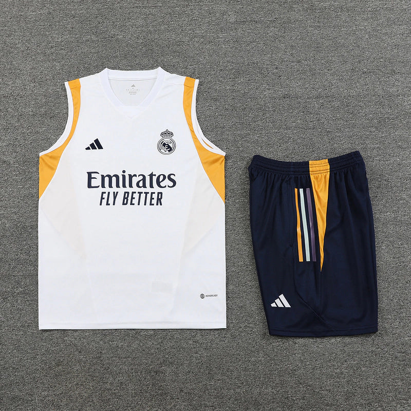 CONJUNTO SIN MANGAS REAL MADRID ENTRENAMIENTO II 23/24 Masculina - TIENDA DEL JUGADOR