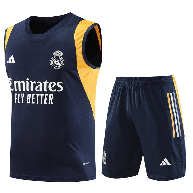 CONJUNTO SIN MANGAS REAL MADRID ENTRENAMIENTO III 23/24 Masculina - TIENDA DEL JUGADOR