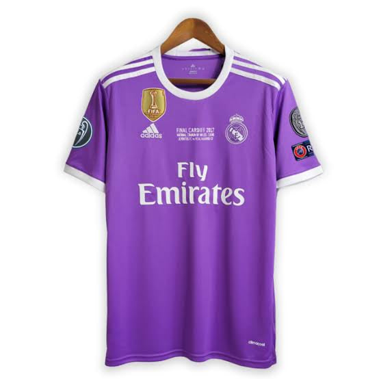 Camisa Real Madrid II 16/17 - Retrô com patches
