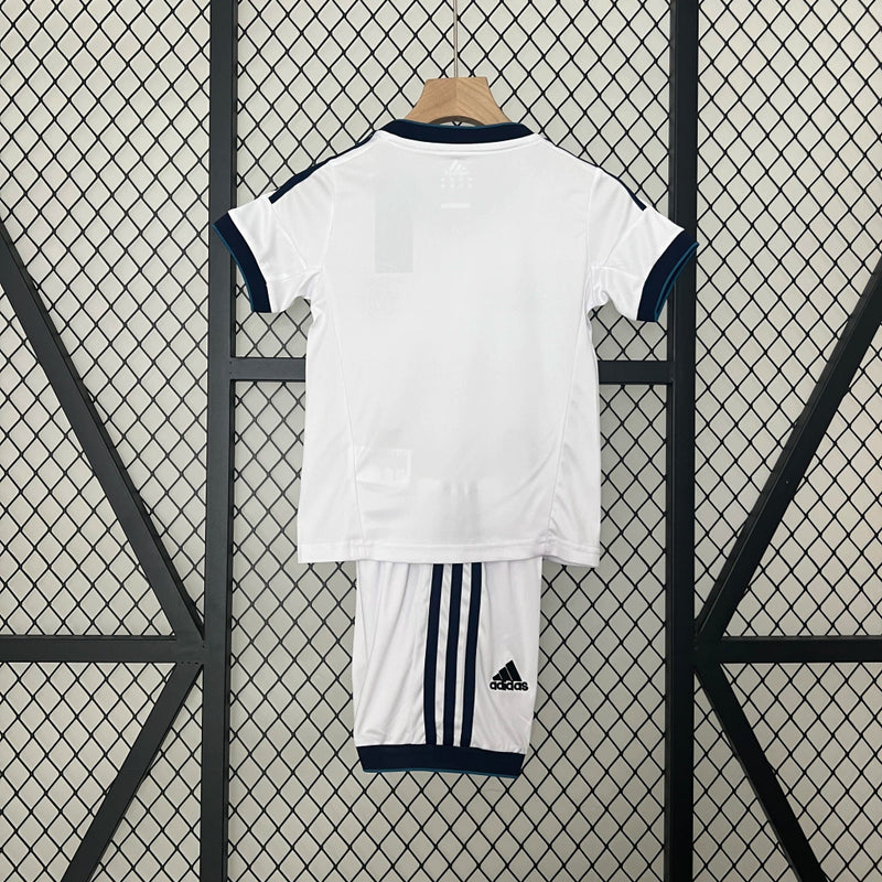 Kit Infantil Real Madrid I 12/13 - Retrô