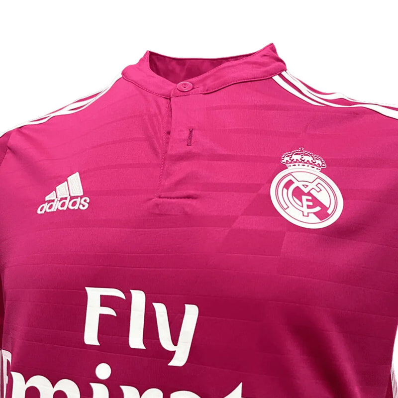 Camisa Real Madrid III 14/15 - Rosa Retrô