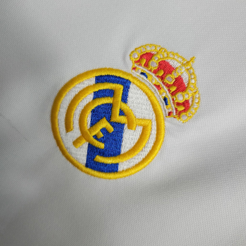 Camisa Real Madrid I 00/01 - Retrô Manga Longa