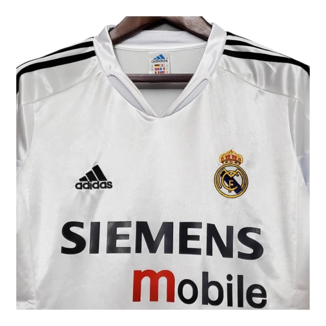 Camisa Real Madrid I 03/04 - Retrô