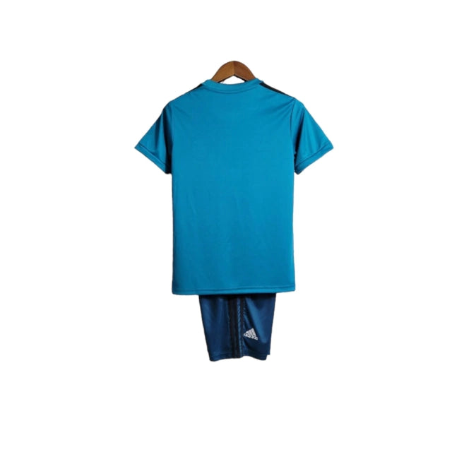 Kit Infantil Real Madrid III 17/18 - Retrô