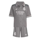 Kit Infantil Real Madrid III - Cinza